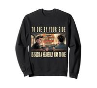 To Die by Your Side. Quote 80s Alternative Indie British Pop Felpa