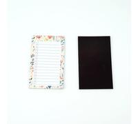 To Do List Magnetica supporto rigido Casa Lista Cose da Fare carta inodore | inchiostro non penetrante scrivere di getto regalo schedario ufficio scuola Cucina Appunti Fiori Blu Chiaro