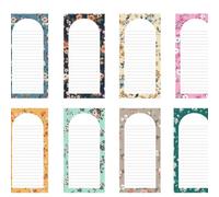 To Do List Magnetica supporto rigido Casa Lista Cose da Fare carta inodore | inchiostro non penetrante scrivere di getto regalo schedario ufficio scuola Cucina Appunti Grigio, Rosa, Nero