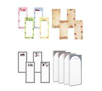 To Do List Magnetica supporto rigido Casa Lista Cose da Fare carta inodore | inchiostro non penetrante scrivere di getto regalo schedario ufficio scuola Cucina Appunti Blu Chiaro Verde