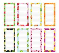 To Do List Magnetica supporto rigido Casa Lista Cose da Fare carta inodore | inchiostro non penetrante scrivere di getto regalo schedario ufficio scuola Cucina Appunti Violetta, Rosa, Verde