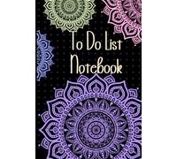To Do List Notebook- 100 Page Daily Checklist, Top Priorities, and Notes, 6" X 9", Daily Planner