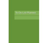 To Do List Planner, Agenda Pianificatore Giornaliera Senza Data, Organizzatore Lista Appuntamenti Elenco delle Cose da Fare Giornaliero per Ufficio Scuola Studente Donna Uomo