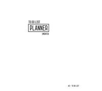 To Do List Planner Undated A5: Daily Checklist Notebook with Top Priorities and Time Slots | White Design