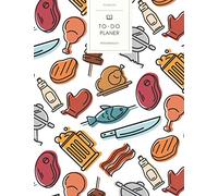 To-Do Planer: BBQ Grill Grillmeister . To Do Listen Block Wochen Buch. Wöchentliche Übersicht Wochenplan Notes. Soft Cover 8.5x11 Zoll, ca. DIN A4 21.6x27.9cm.