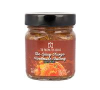 To Filema Tis Lelas Chutney di Arance Piccanti Casareccio - Pacco 2 x 225 g (Totale 450 g) | Salsa Artigianale Greca con Spezie | Vegan, Senza Glutine, Gourmet