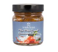 To Filema Tis Lelas Chutney di Carote Artigianale - 2 x 225 g (Totale 450 g) - Salsa Greca Gourmet, 100% Naturale, Vegana, Senza Conservanti, Vincitore Taste Awards