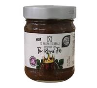 To Filema tis Lelas Marmellata di Fichi Casareccia senza Zucchero Aggiunto - The Royal Fig, Artigianale Greca, 100% Naturale, 240 g - Ideale su Pane, Yogurt e Dessert