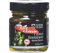 To Filema Tis Lelas Pezzi di Fico nello Sciroppo Denso - Dolce al Cucchiaio Greco Artigianale Senza Zuccheri Aggiunti, 100% Frutta Naturale - 2 Confezioni da 240 g (Totale 480 g)