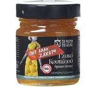 To Filema Tis Lelas Pezzi di Limone nello Sciroppo Denso Senza Zucchero Aggiunto - Confezione 2 x 240 g (Totale 480 g) | Dolci Artigianali Greci | Vegan, Senza Glutine, Gourmet