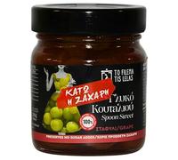 To Filema Tis Lelas Uva nel Sciroppo Senza Zuccheri Aggiunti - Dolci al Cucchiaio Greci 2 x 240 g - 100% Frutta Fresca Greca - Vegano, Senza Conservanti e Senza Glutine