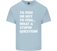 To Fish O Not To ? What A Stupid Domanda T-Shirt Ragazzi Ragazze