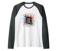 To Heal A Wound You Need To Stop Touching It - Maglia con Maniche Raglan