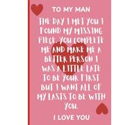 To My Man Funny Notebook: Fathers Day Gifts From Wife Personalize For Husband From Wife On Father's Day Gifts Last-Minute father's day notebook Gift card sized