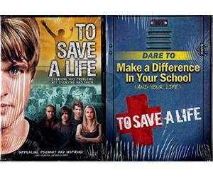 To Save A Life LIMITED EDITION DVD SET Includes DVD and 96 Page Inspirational Book "Dare To Make a Difference in Your School and Your Life"