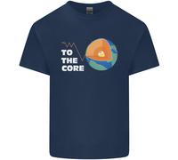To The Core Climate Change Ecg Cuore Pulse Uomo Cotone T-Shirt