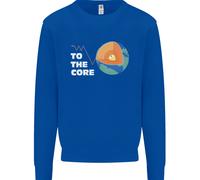 To The Core Climate Change ECG Heart Pulse Uomo Sweatshirt Jumper