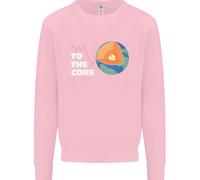 To The Core Climate Change ECG Heart Pulse Uomo Sweatshirt Jumper