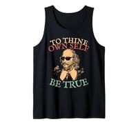 To Thine Own Self Be True.. Shakespeare in Sunglasses Hamlet Canotta