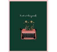 To Write is to Know Yourself: Self-Love & Inner Growth Guided Journal - 93 Pages of Creative Prompts, Reflection, Mindfulness, and Poetic Exercises for Self-Discovery