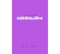 to your heart content MINIMALISTIC notebook: subtle notebook best for gifting and personal use, use the ruled pages to increase creativity