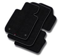 TO31-1 Set Tappetini Velluto Premium Pelle Blu per Toyota Aygo II 2014-2022 tapp
