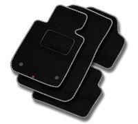 TO40-1 Set Tappetini Velluto STREAK Bianco per Toyota Supra V dal 2019 tappeto m