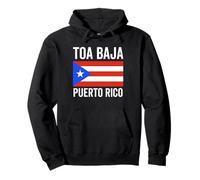 Toa Baja Porto Rico Città portoricana PR Boricua Pride Felpa con Cappuccio