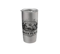 Toad Cottagecor Frog Ecco come appare la pace interiore Bicchiere termico in acciaio inox doppia parete