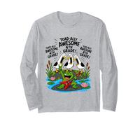 Toadally Awesome - Divertente Gioco di Parole per Bambini con gabbiani di Quarta elementare Maglia a Manica