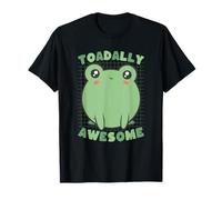 Toadally Awesome - Simpatico Gioco di Parole a Forma di Rana Maglietta