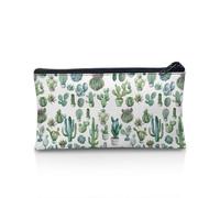 TOADDMOS Astuccio scolastico con chiusura a cerniera, leggero, per cancelleria, regalo per bambini, ragazzi e ragazze, Cactus, Organizer per borse