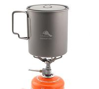 TOAKS Casseruola in titanio 750 ml e BRS 3000T - Set da campeggio