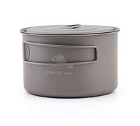 TOAKS Tazza/Vaso da Campeggio Portatile Ultraleggero in Titanio (700ml[POT-700-D115-L])