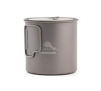TOAKS Tazza/Vaso da Campeggio Portatile Ultraleggero in Titanio (750ml[POT-750])