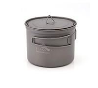 TOAKS Tazza/Vaso da Campeggio Portatile Ultraleggero in Titanio (900ml[POT-900-D115])
