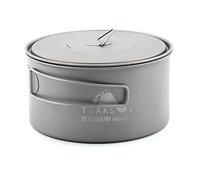 TOAKS Tazza/Vaso da Campeggio Portatile Ultraleggero in Titanio (900ml[POT-900-D130])