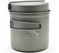 TOAKS Titanium 1100ml Pot With Pan - Unisex - Grigio - Taglia unica- modello 2026