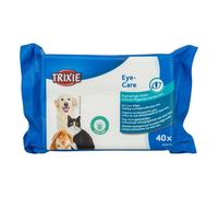 Toallita umida per animali TRIXIE 29418 per occhi 40 pezzi bianco