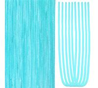 TOAOB 100 Pezzi Scovolini Ciniglia Steli per Lavoretti Blu del Cielo 60cm Lungo Fibra Pipe Cleaner per Artigianato Casa Decorazion Fai Da Te Decorativi Arte