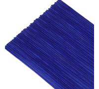 TOAOB 100 Pezzi Scovolini Ciniglia Steli per Lavoretti Blu Scuro Pipe Cleaner Bastoncini per Fai da Te Decorativi Halloween Natale Decorazion