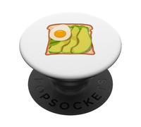 Toast all'uovo di avocado PopSockets PopGrip Adesivo
