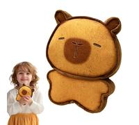 Toast ausgestopftes Tier - Lustiges Toasst Plüschtier für Kinder & Erwachsene - Niedliches backgefülltes Kuscheltier - Weiches Plüschkissen als Geschenk & Deko
