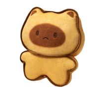 Toast ausgestopftes Tier - Lustiges Toasst Plüschtier für Kinder & Erwachsene - Niedliches backgefülltes Kuscheltier - Weiches Plüschkissen als Geschenk & Deko