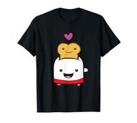 Toast e tostapane Kawaii Toast Pane tostapane tostapane Maglietta