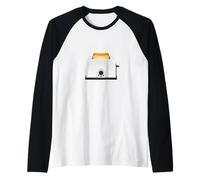 Toast in Tostapane Maglia con Maniche Raglan