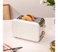 TOAST RETRO - Tostapane Per Fette Larghe Bianco Panna