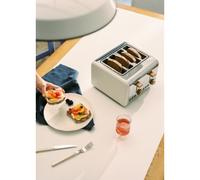 TOAST RETRO - Tostapane Per Fette Larghe Bianco Panna