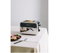 TOAST RETRO - Tostapane Per Fette Larghe Cromato