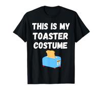 Toaster Lover Toast Maker Toasted divertente costume tostapane Maglietta